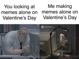 Funny Valentine’s Day Memes: Anti-Love, Singles, and Post-V-Day Laughs by EssayPro