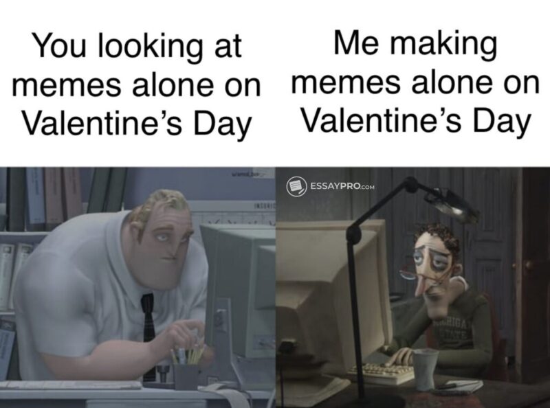 Funny Valentine’s Day Memes: Anti-Love, Singles, and Post-V-Day Laughs by EssayPro